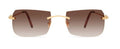 Lunettes de Soleil Cartier Décor C CT0006RS