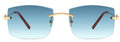 Lunettes de Soleil Cartier Décor C CT0005RS