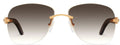 Lunettes de soleil Cartier Décor C CT0014RS