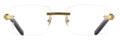 Lunettes de vue Cartier Corne et Bois Première CT0286O