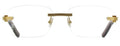 Lunettes de vue Cartier Corne et Bois Première CT0286O