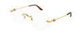 Lunettes de vue Cartier Trinity Ruban CT0376O