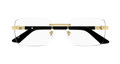 Lunettes de vue Cartier Corne et Bois Santos CT0411O