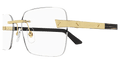 Lunettes de vue Cartier Corne et Bois Santos CT0411O