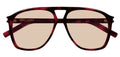 Lunettes de Soleil Saint Laurent Corner Angle SL 596 DUNE