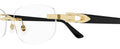Lunettes de vue Cartier Décor C CT0318O