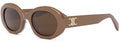 Lunettes de soleil CELINE Triomphe Oval CL40194U