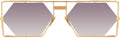 Lunettes de Soleil Cazal édition limitée 004 en Or 24 carats