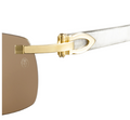Lunettes de soleil Cartier Corne Décor C CT0046S