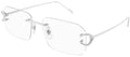 Lunettes de vue Cartier Precious Diamants CT0489O