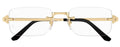 Lunettes de vue Cartier Santos CT0479O