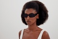 Lunettes de Soleil Alaïa Lettering Logo AA0078S