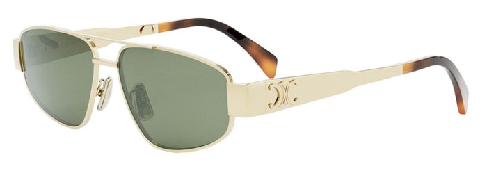 Lunettes de Soleil CELINE Metal Triomphe Pilot CL40281U