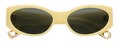Lunettes de Soleil Jacquemus Ovalo