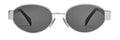 Lunettes de Soleil CELINE Triomphe Metal Oval CL40235U