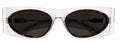 Lunettes de Soleil Azzedine Alaïa Lettering Logo AA0085S