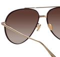 Lunettes de Soleil Linda Farrow Marcelo