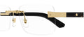 Lunettes de vue Cartier Santos CT0513O