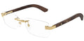 Lunettes de vue Cartier Santos CT0513O