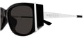 Lunettes de Soleil Alexander McQueen Cross Bar AM0494SA