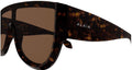 Lunettes de Soleil Azzedine Alaïa Lettering logo AA0087S