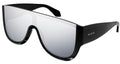 Lunettes de Soleil Azzedine Alaïa Lettering logo AA0087S