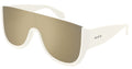 Lunettes de Soleil Azzedine Alaïa Lettering logo AA0087S