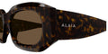 Lunettes de Soleil Azzedine Alaïa Lettering logo AA0086S