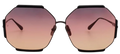 Lunettes de Soleil Linda Farrow Margot Hexagon