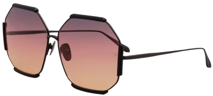 Lunettes de Soleil Linda Farrow Margot Hexagon