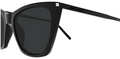 Lunettes de soleil Saint Laurent Corner Angle SL 214 KATE THIN
