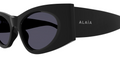 Lunettes de soleil Azzedine Alaïa Lettering logo AA0075S