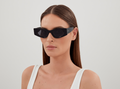Lunettes de soleil Azzedine Alaïa Lettering logo AA0075S