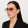 Lunettes de Soleil Linda Farrow Quynh