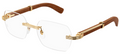 Lunettes de vue Cartier Exception CT0423O