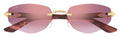 Lunettes de soleil Cartier Décor C CT0580S