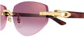 Lunettes de soleil Cartier Décor C CT0580S