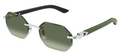 Lunettes de Soleil Cartier Corne et Bois Décor C CT0439S