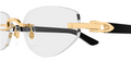 Lunettes de vue Cartier Décor C CT0609O