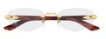 Lunettes de vue Cartier Décor C CT0609O