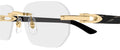 Lunettes de vue Cartier Décor C CT0583O