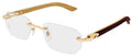 Lunettes de vue Cartier Décor C CT0583O