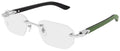 Lunettes de vue Cartier Décor C CT0583O