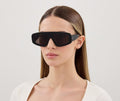 Lunettes de Soleil Lettering logo Alaia AA0095S