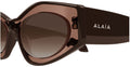 Lunettes de Soleil Lettering Logo Alaia AA0093S