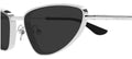 Lunettes de Soleil Alexander McQueen Cross Bar AM0522S