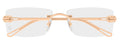 Lunettes de vue Cartier Precious Panthère CT0647O