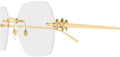 Lunettes de vue Cartier Exception CT0646O