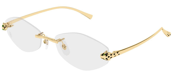 Lunettes de vue Cartier Exception Panthère CT0637O