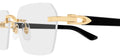 Lunettes de vue Cartier Core Range CT0623O